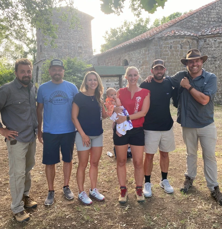 LiDARUSA with the Expedition Unknown team in Italy
